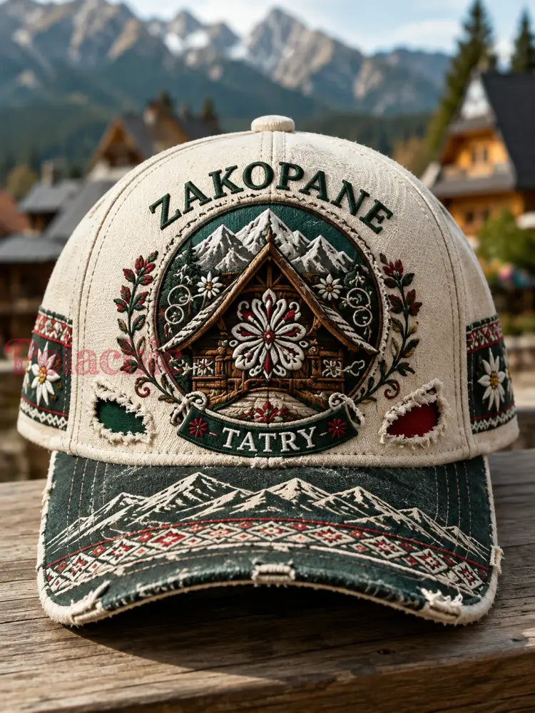 Góry Zakopane w Polsce Kapelusz unisex - A / JEDEN