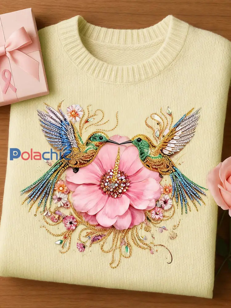 Haut confortable en tricot à manches courtes imprimé animal artistique pour femme A / S