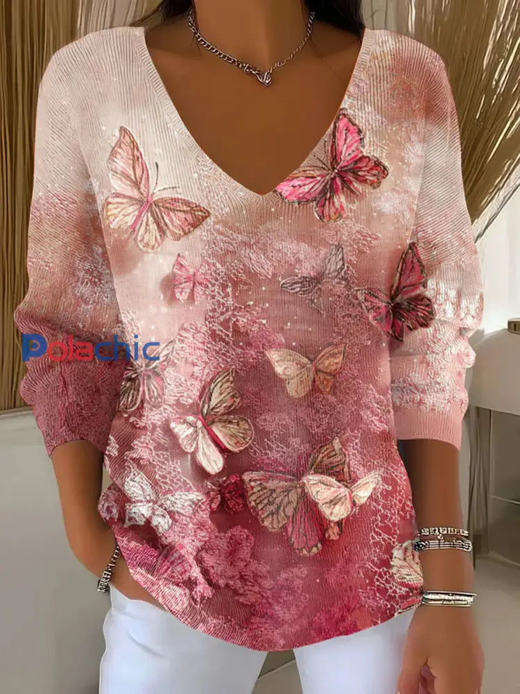 Haut décontracté confortable à imprimé rétro pour femmes A / S