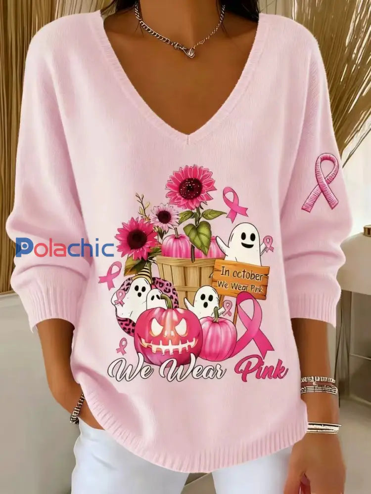 Haut Décontracté Rétro Animal Art Floral Col V Femme A / S