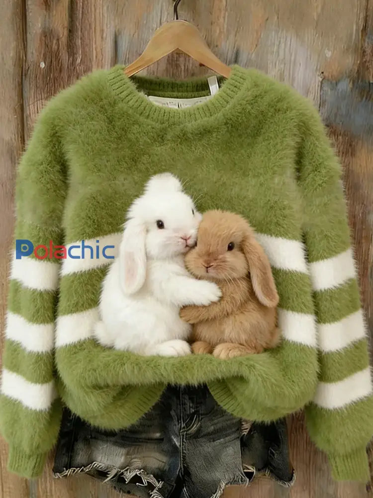 Haut en flanelle confortable à imprimé animal rétro pour femmes A / S