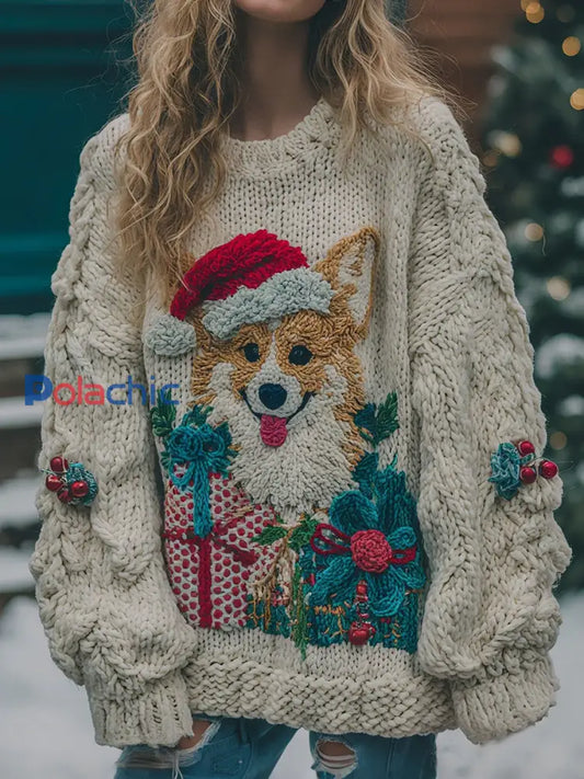 Hauts Corgi de Noël pour femmes comme image / S