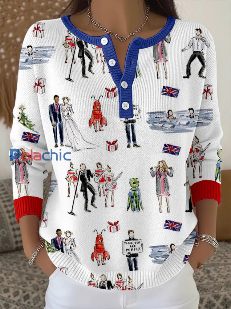 Hauts de Noël pour femmes comme image / S