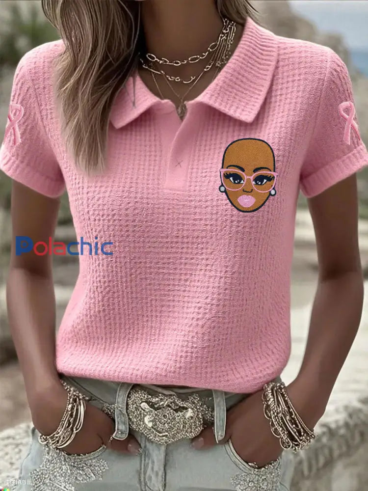 Hauts de sensibilisation au cancer du sein chez les femmes Rose / S