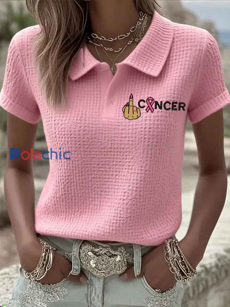 Hauts de sensibilisation au cancer du sein chez les femmes Rose / S