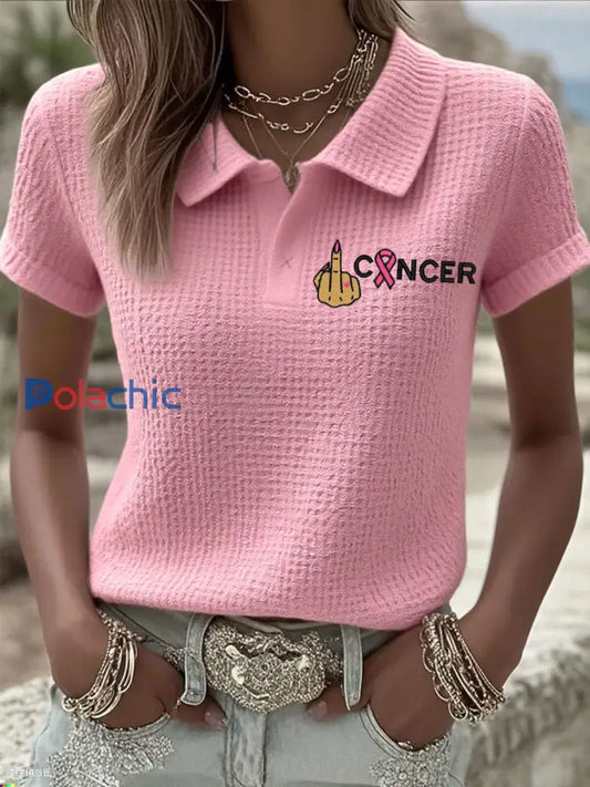 Hauts de sensibilisation au cancer du sein chez les femmes Rose / S