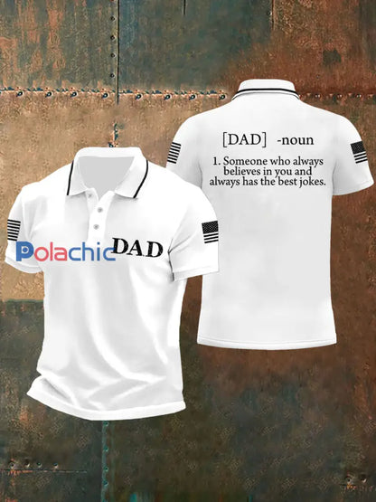 Hauts pour hommes Fête des Pères Daddy’s Definition blanc / S