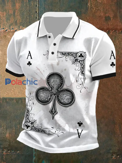 Hauts Texas Hold’em Club A pour hommes Noir / S