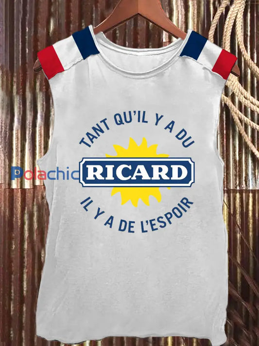 Herren Tant Qu’il Y A Du Ricard Schläger weste Weiß / S