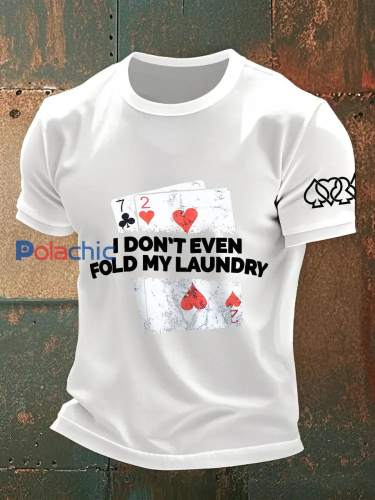 Hommes J’ai acheté cette chemise avec votre argent T-shirts Blanc / S