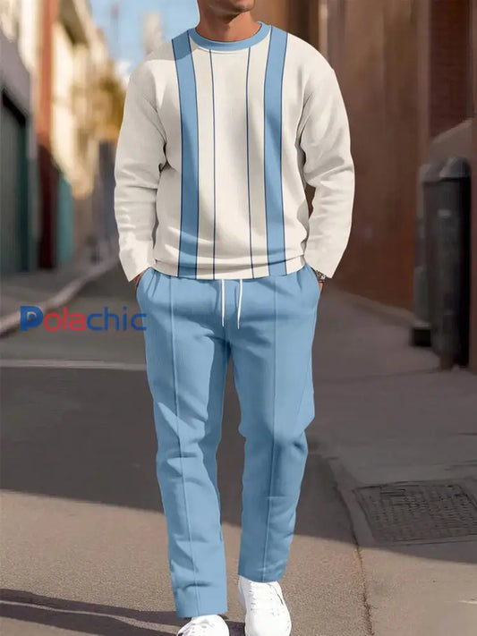 Hommes Minimaliste Élégance Décontracté Affaires Quotidien Costume Bleu / S