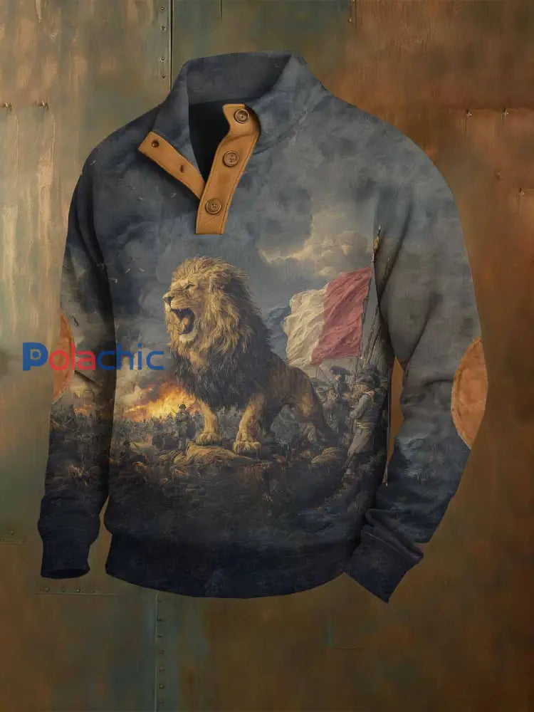 Hoodies décontractés Vintage Imprimés comme image / S