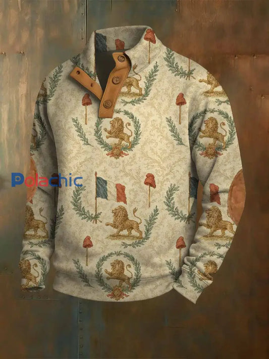 Hoodies décontractés Vintage Imprimés comme image / S