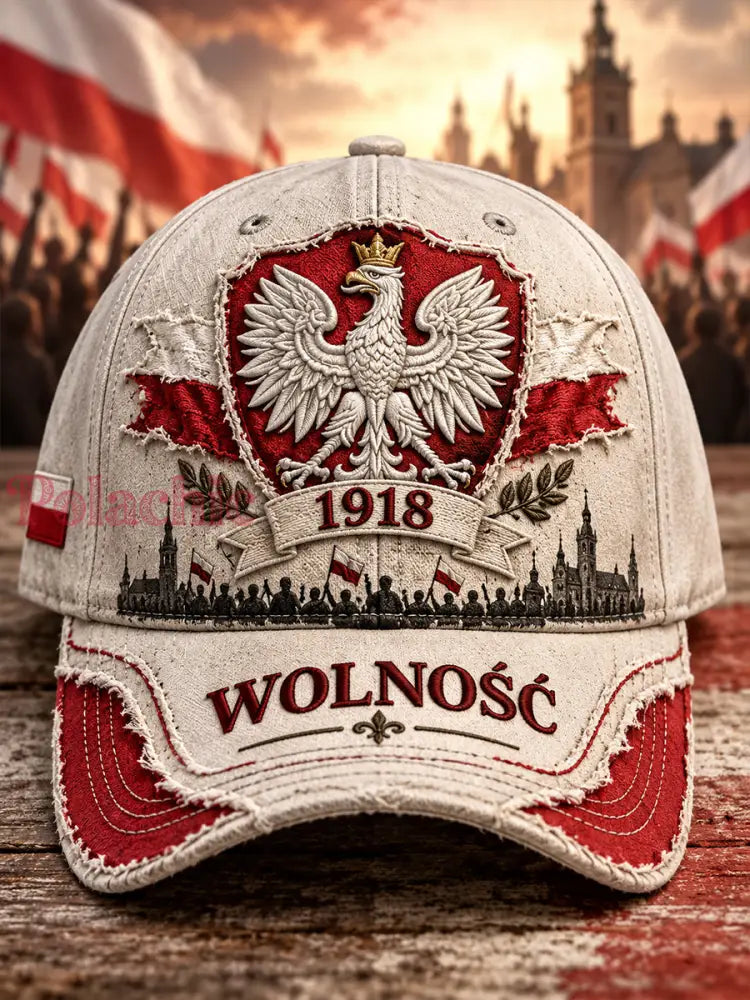 Kapelusz uniseksowy z okazji Dnia Niepodległości Polski - A / JEDEN