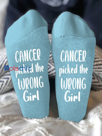 Les modèles unisexes combattent les maladies chaussettes Bleu clair / ONE