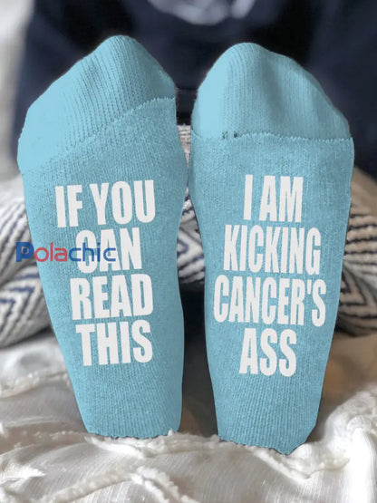 Les modèles unisexes combattent les maladies chaussettes Bleu clair / ONE