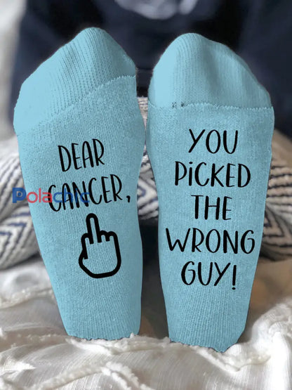 Les modèles unisexes combattent les maladies chaussettes Bleu clair / ONE