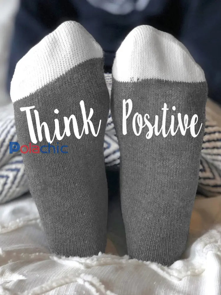 Les modèles unisexes combattent les maladies chaussettes Gris / ONE