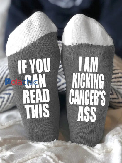 Les modèles unisexes combattent les maladies chaussettes Gris / ONE