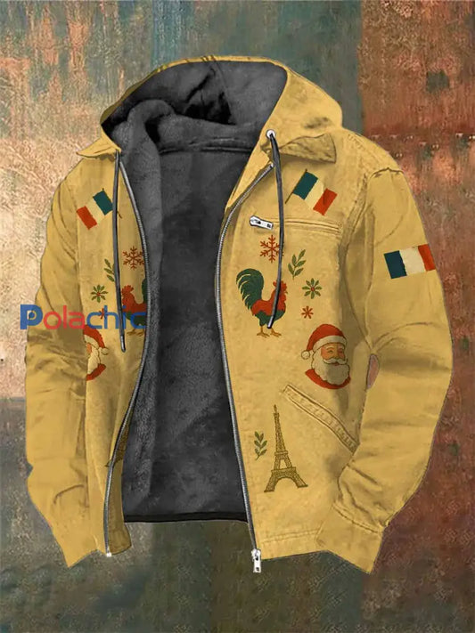 Manteau De Noël Français Vintage comme image / S
