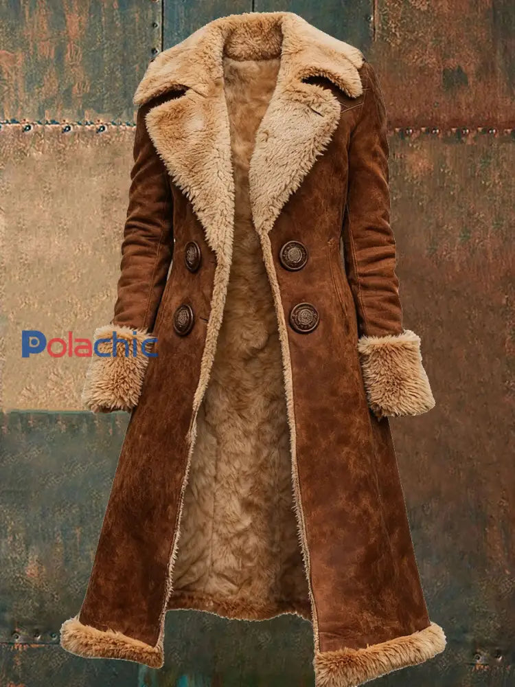 Manteau Retro Warm Outdoor Femme
