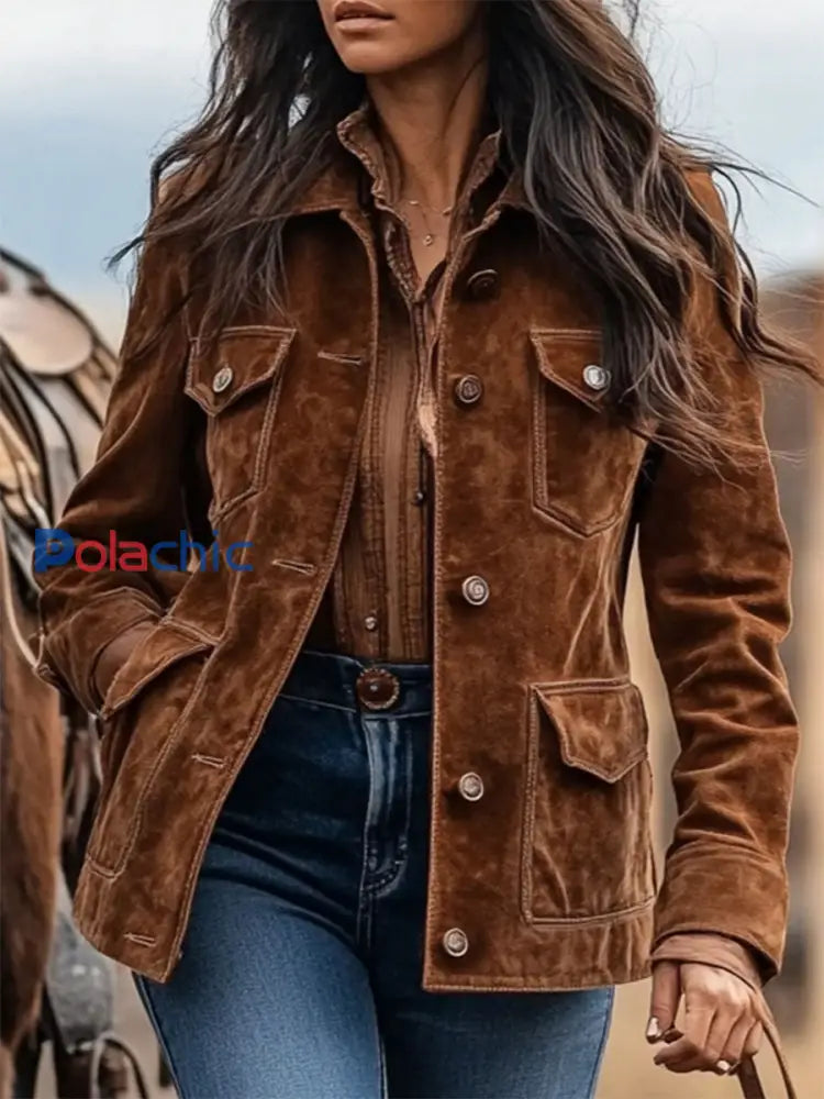 Manteau Retro Warm Outdoor Femme