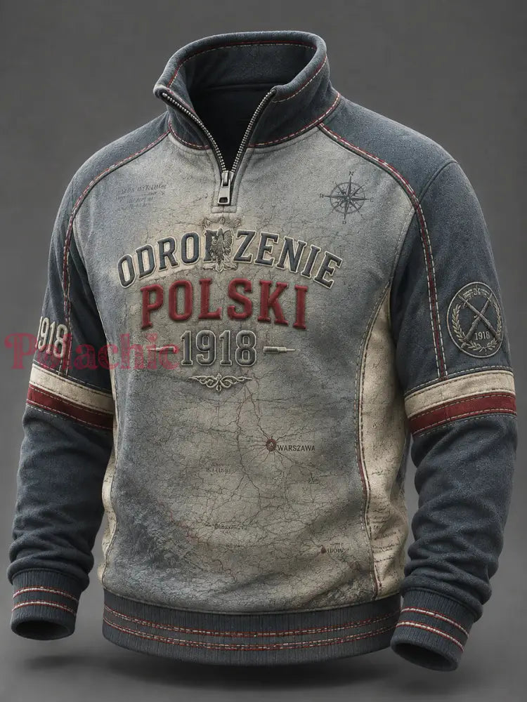 Męska bluza taktyczna Honor Ojczyzna Polska - Jak na zdjęciu / S
