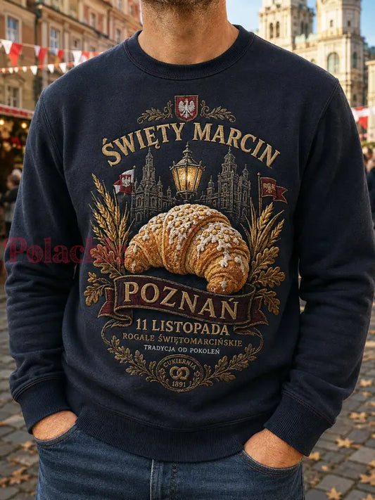 Męska bluza z okazji obchodów festiwalu retro San Martin - Jak na zdjęciu / S