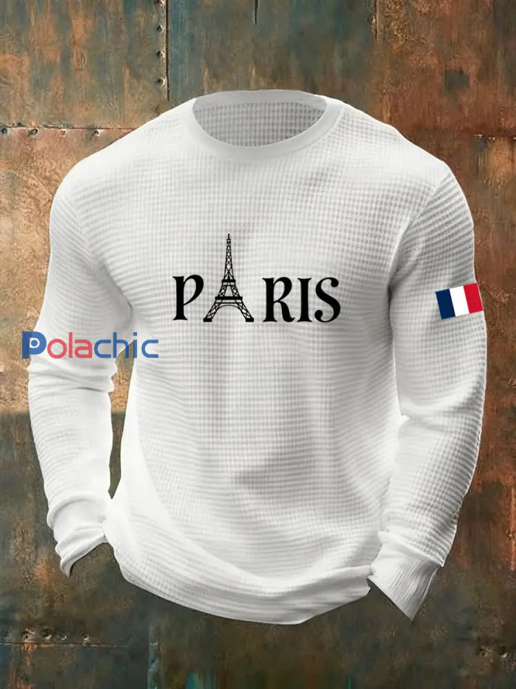 Mode Vintage Casual à manches longues pour hommes A / S