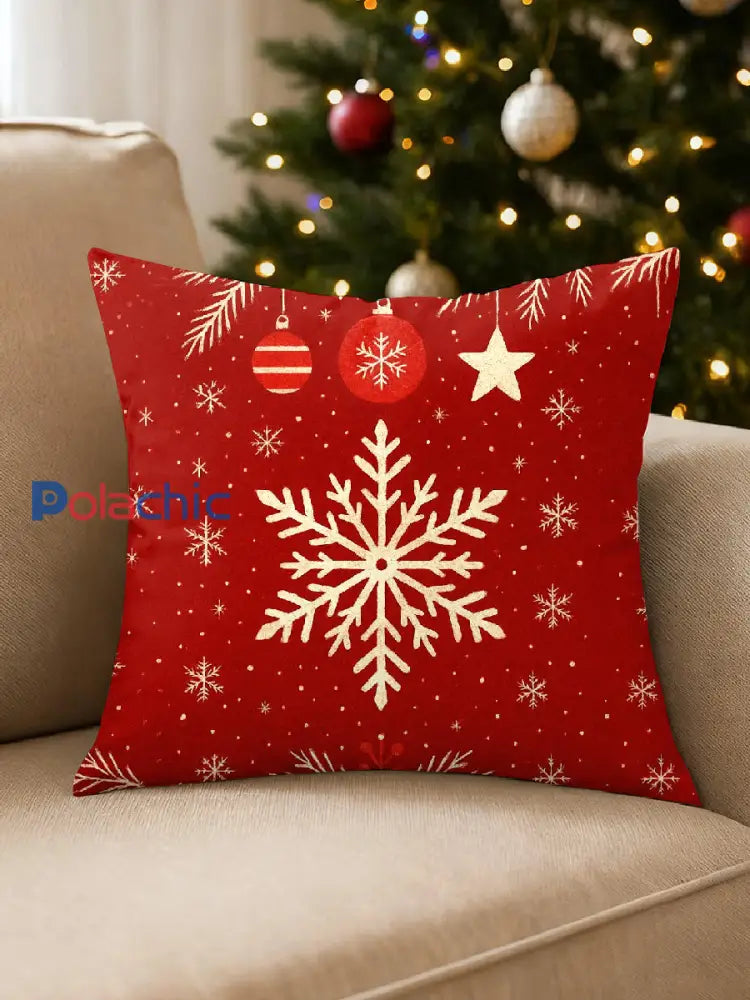 Oreiller imprimé motif de Noël comme image / UN