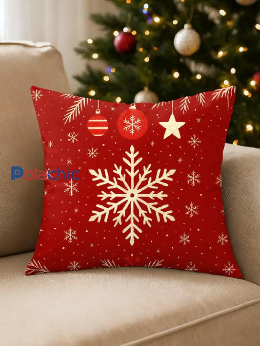Oreiller imprimé motif de Noël comme image / UN
