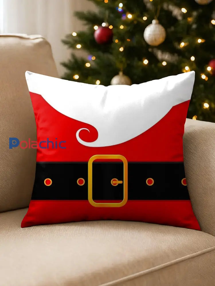 Oreiller imprimé motif de Noël comme image / UN