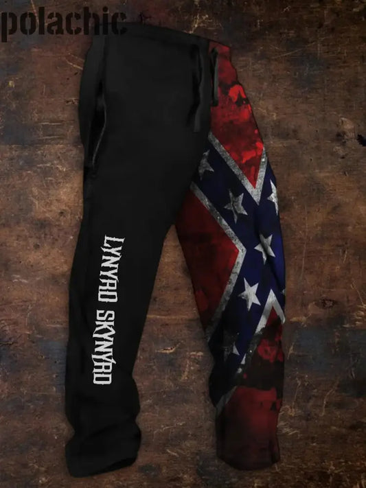 Pantalon De Survêtement Décontracté Rétro Punk Graphic Print Logo Outdoor A / S