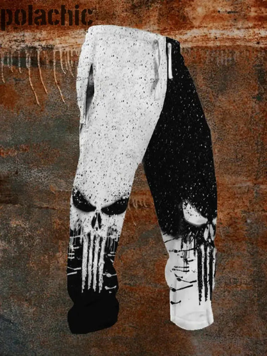 Pantalon De Survêtement Décontracté Vintage Western Textured Graphic Print Logo Outdoor A / S