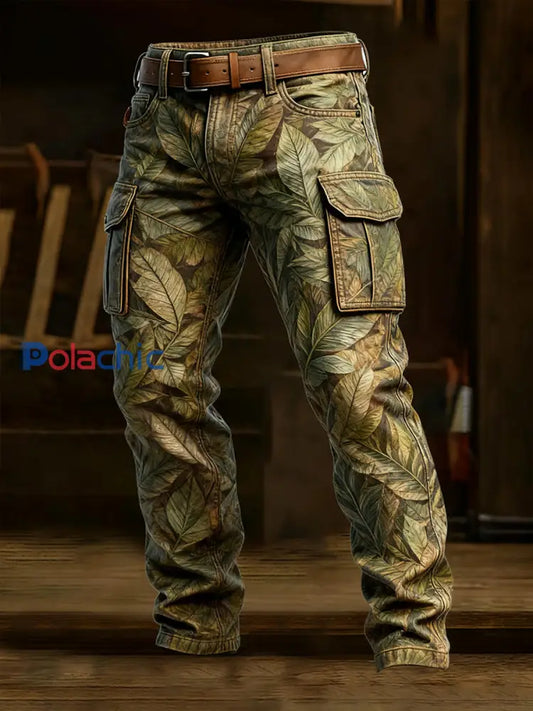 Pantalon de travail décontracté de style d’affaires rétro pour hommes A / S