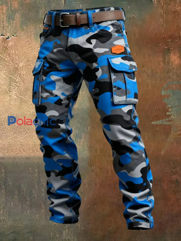 Pantalon de travail décontracté de style d’affaires rétro pour hommes A / S