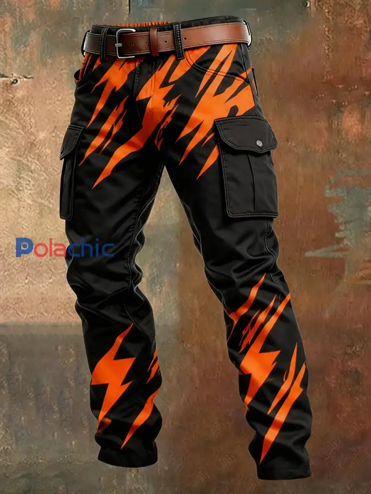 Pantalon de travail décontracté de style d’affaires rétro pour hommes A / S