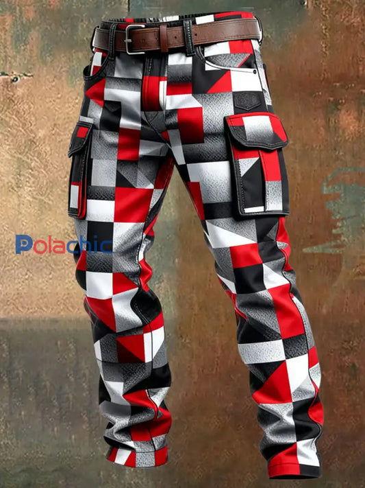 Pantalon de travail décontracté de style d’affaires rétro pour hommes A / S