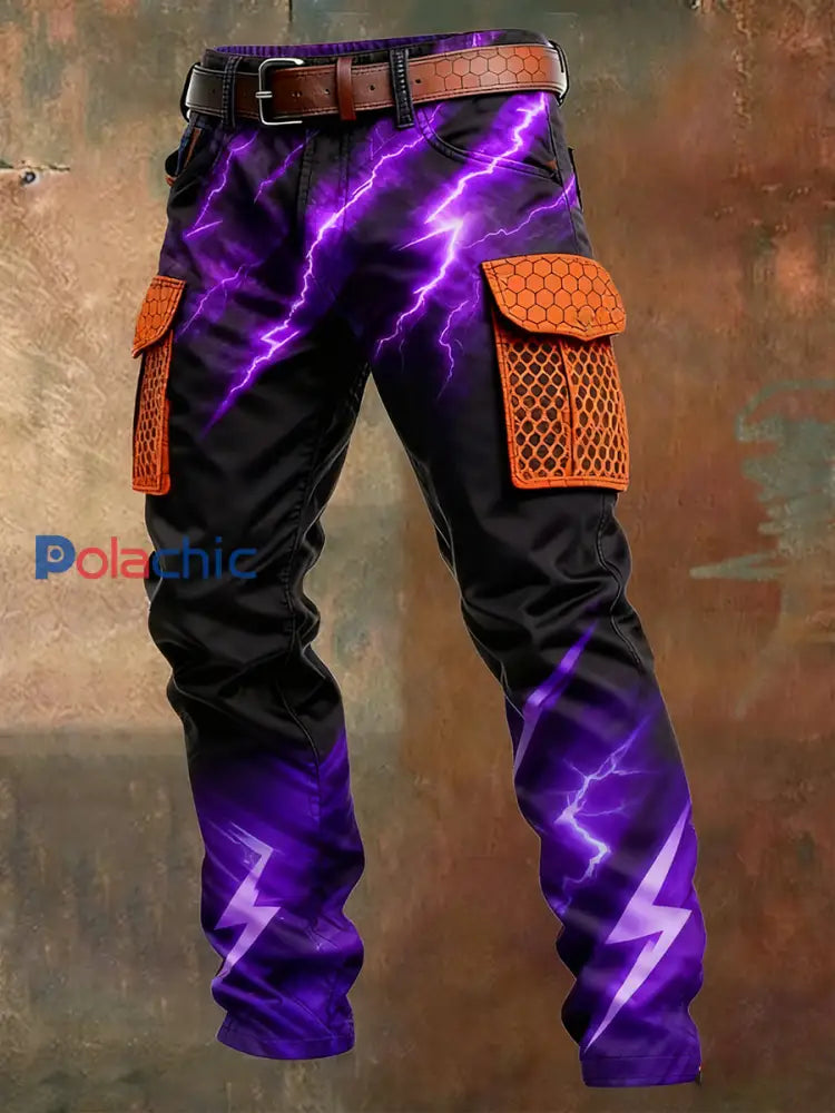 Pantalon de travail décontracté de style d’affaires rétro pour hommes A / S