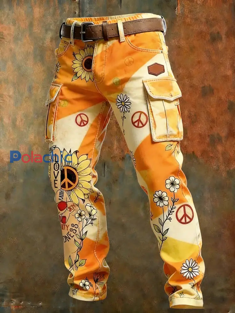 Pantalon de travail décontracté de style d’affaires rétro pour hommes A / S