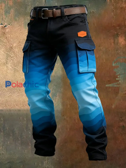 Pantalon de travail décontracté de style d’affaires rétro pour hommes A / S