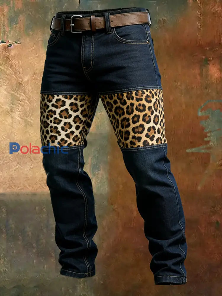 Pantalon de travail décontracté de style d’affaires rétro pour hommes A / S