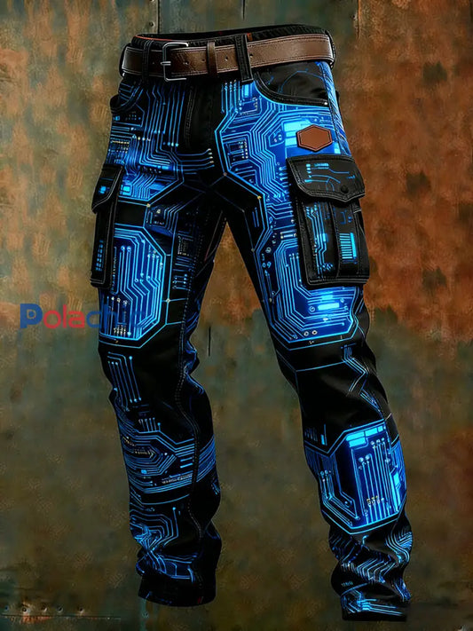 Pantalon de travail décontracté de style d’affaires rétro pour hommes A / S