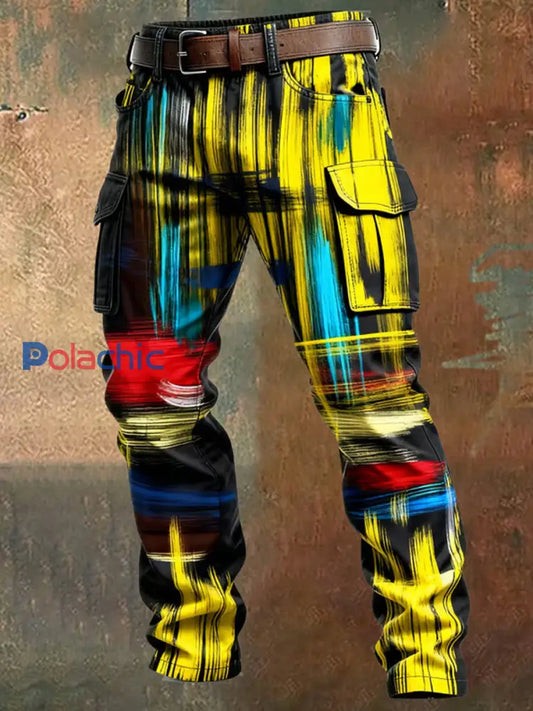 Pantalon de travail décontracté de style d’affaires rétro pour hommes A / S