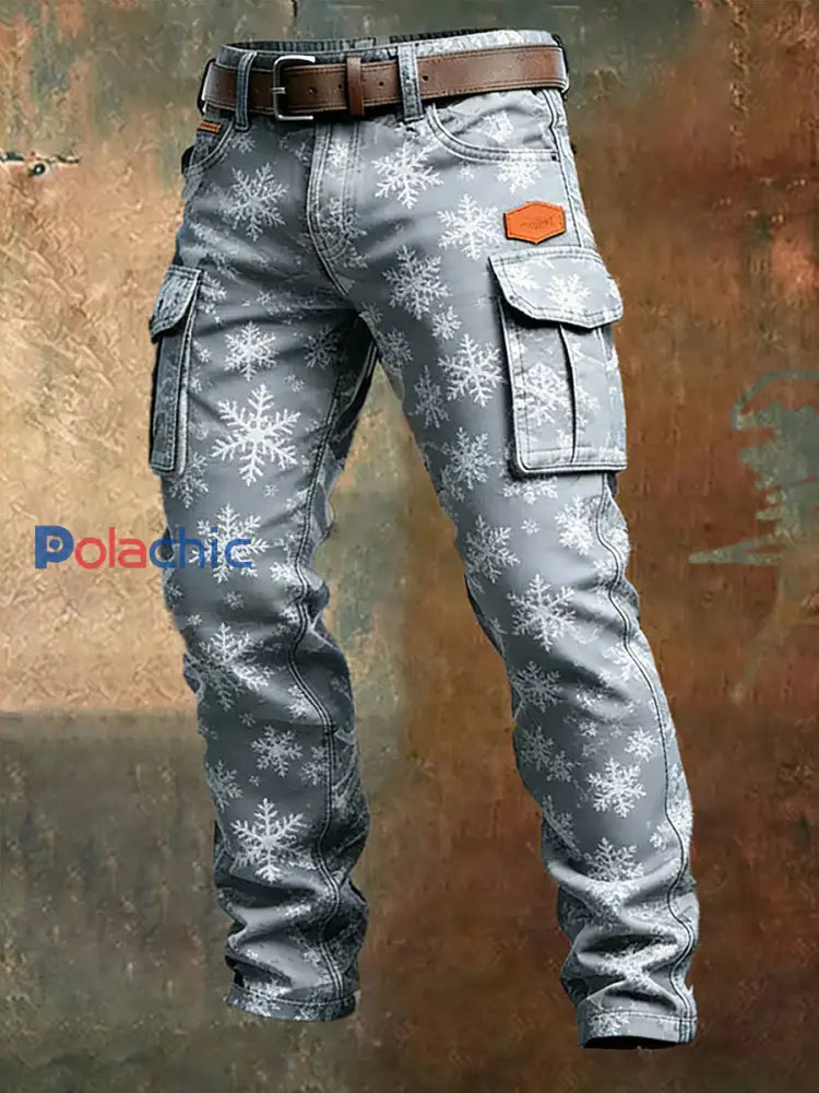 Pantalon de travail décontracté de style d’affaires rétro pour hommes A / S