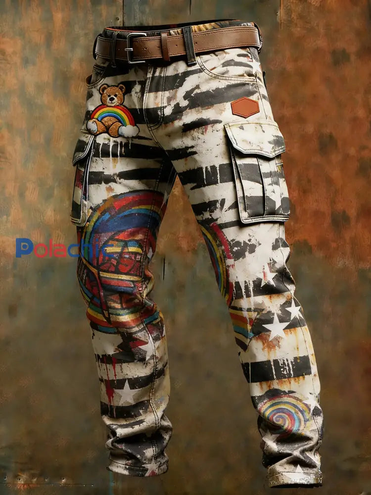 Pantalon de travail décontracté de style d’affaires rétro pour hommes A / S