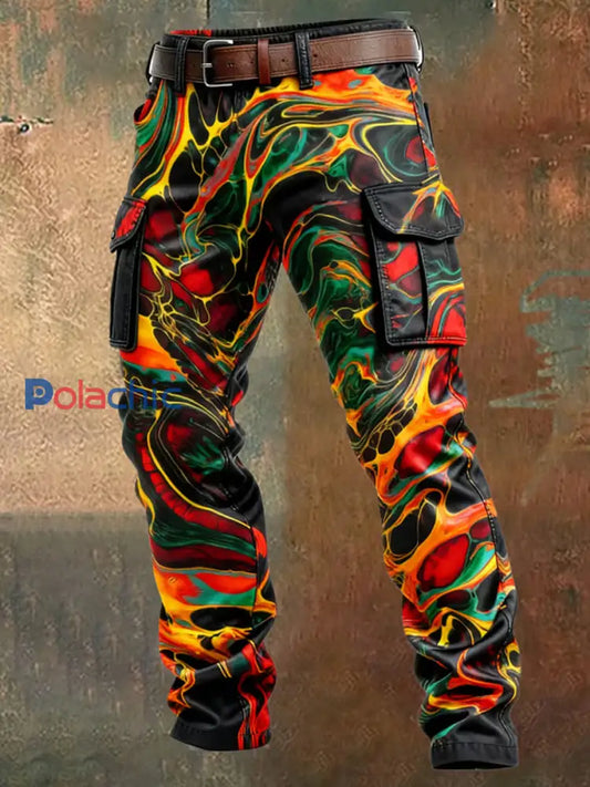 Pantalon de travail décontracté de style d’affaires rétro pour hommes A / S