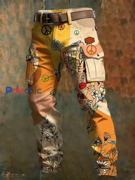Pantalon de travail décontracté de style d’affaires rétro pour hommes A / S