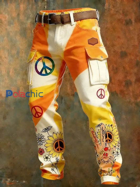 Pantalon de travail décontracté de style d’affaires rétro pour hommes A / S