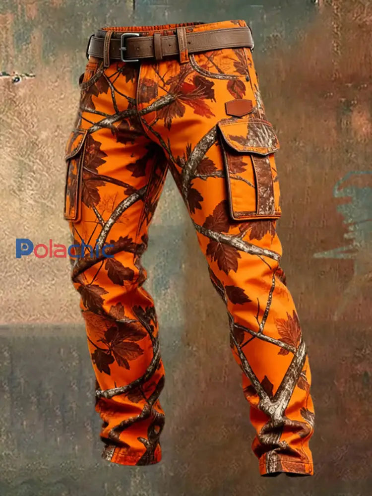 Pantalon de travail décontracté de style d’affaires rétro pour hommes A / S